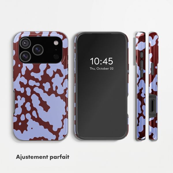 Selencia Coque arrière Vivid Apple iPhone 17 Pro - Moo'd Lavender Glow