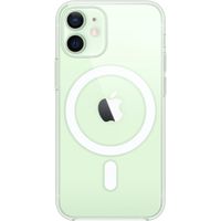 Apple 4 Pack Coque en silicone Apple iPhone 12 Mini - Transparant + Midnight + Pink Citrus + Cypress Green