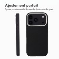 Accezz Coque arrière Mesh avec MagSafe Apple iPhone 17 Pro Max - Noir