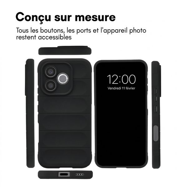 imoshion EasyGrip Backcover Honor 600 Lite - Noir