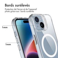 imoshion Coque Rugged Air MagSafe Apple iPhone 15 - Transparent