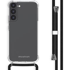 imoshion Coque arrière transparente avec cordon Samsung Galaxy S22 Plus - Noir
