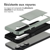 imoshion Coque arrière avec porte-cartes Samsung Galaxy S26 Plus - Vert