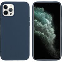 imoshion Coque Couleur Apple iPhone 12 Pro Max - Bleu foncé