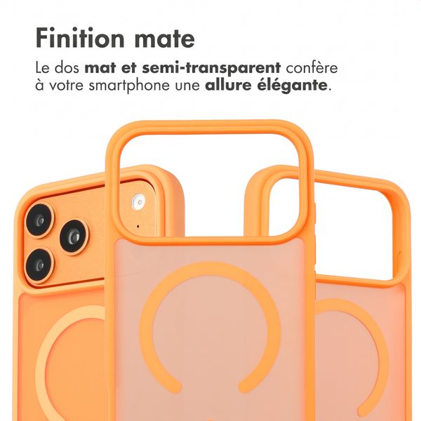 imoshion Coque Color Guard avec MagSafe Apple iPhone 18 Pro Max / 17 Pro Max - Orange