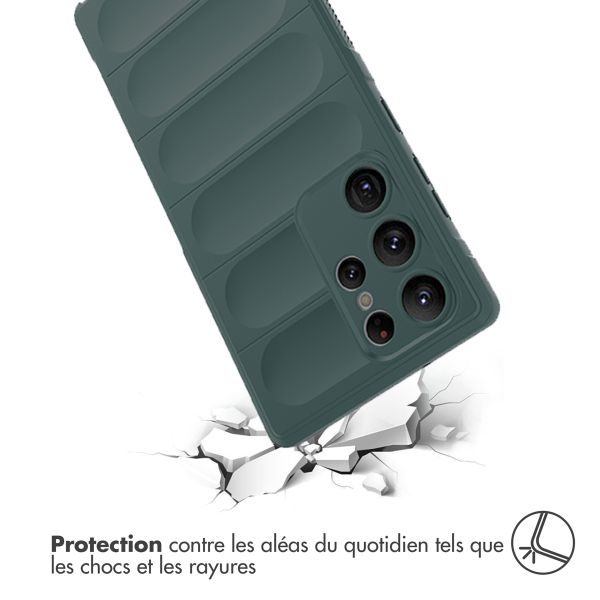 imoshion EasyGrip Backcover Samsung Galaxy S23 Ultra - Vert foncé