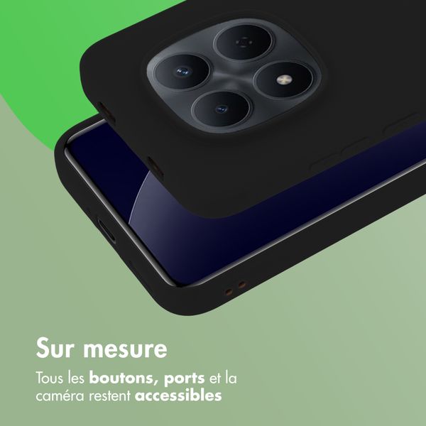 imoshion Coque Couleur Xiaomi Redmi Note 15 Pro (5G) - Noir