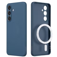 imoshion Coque Couleur avec MagSafe Samsung Galaxy S25 FE - Bleu foncé