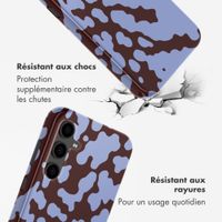 Selencia Coque arrière Vivid Samsung Galaxy S24 FE - Moo'd Lavender Glow