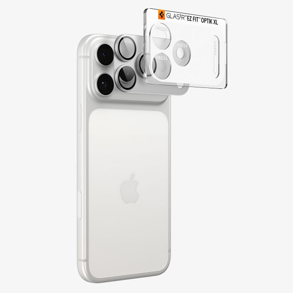 Spigen Optik Pro XL - pack de 1 Apple iPhone 18 Pro Max - Silver