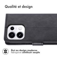 imoshion Étui de télephone portefeuille de luxe Oppo Reno 16 / 16 Pro - Noir