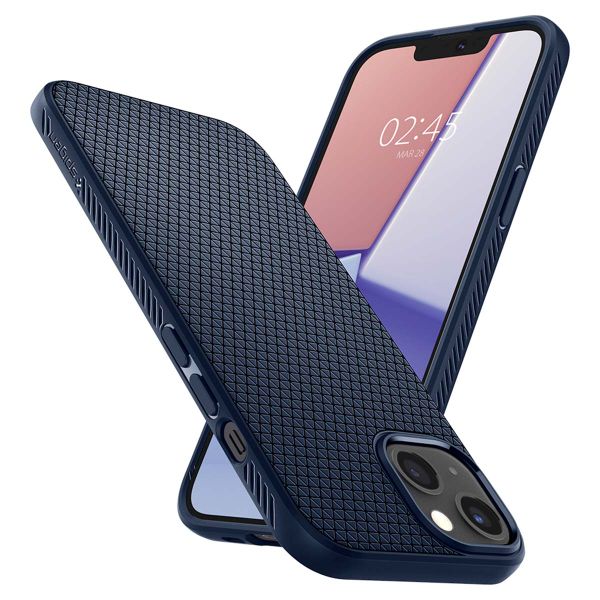 Spigen Coque Liquid Air™ Apple iPhone 13 - Bleu