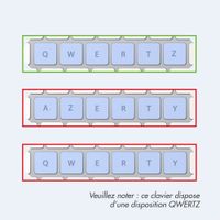Accezz Bookcase clavier 360 Slim QWERTY Apple iPad 9 (2021) 10.2 pouces / iPad 8 (2020) 10.2 pouces / iPad 7 (2019) 10.2 pouces - QWERTY / NL - Bleu foncé