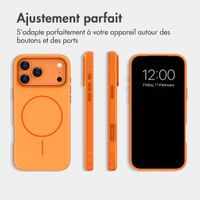 imoshion Coque arrière Color avec Thin MagSafe Ring Apple iPhone 17 Pro - Orange