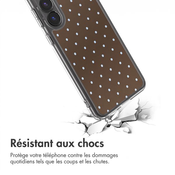 imoshion Coque Design Samsung Galaxy S25 FE - Polka Dot Bruin
