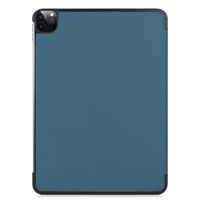 imoshion Coque tablette Trifold Apple iPad Pro 11 (2022 / 2021 / 2020 / 2018) - Vert foncé