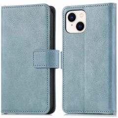 imoshion Étui de télephone portefeuille de luxe Apple iPhone 15 Plus - Bleu clair