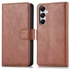 imoshion Étui de télephone portefeuille de luxe Samsung Galaxy S25 / S24 - Marron