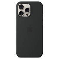 Apple Coque en silicone MagSafe Apple iPhone 16 Pro Max - Black