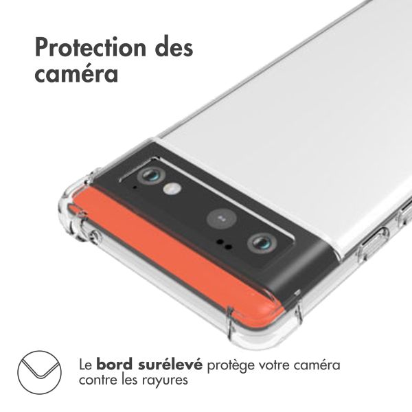 imoshion Shockproof Case Google Pixel 6 - Transparent