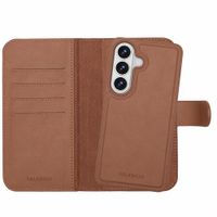 Selencia Étui portefeuille amovible Olyn avec MagSafe Samsung Galaxy S26 - Marron