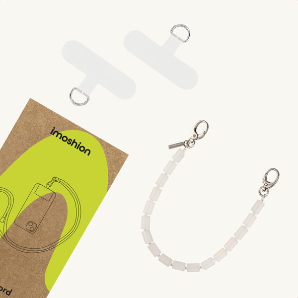 imoshion Cordon de téléphone Quartz - Blanc