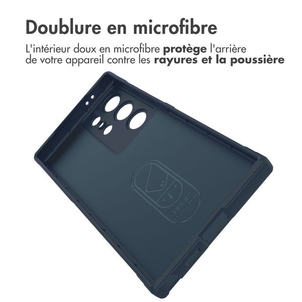 imoshion EasyGrip Backcover Samsung Galaxy S24 Ultra - Bleu foncé