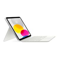 Apple Magic Keyboard Folio Apple iPad 11 (2025) 11 pouces A16 / iPad 10 (2022) 10.9 pouces - QWERTY / INT - Blanc