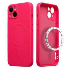 imoshion Coque Couleur avec MagSafe Apple iPhone 14 - Neon Pink