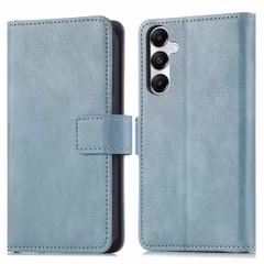 imoshion Étui de télephone portefeuille de luxe Samsung Galaxy A17 (5G) / (4G) - Bleu clair