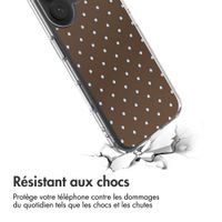 imoshion Coque Design Apple iPhone 17 - Polka Dot Bruin