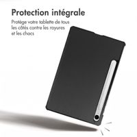 imoshion Coque tablette Trifold Samsung Galaxy Tab S10 FE Plus - Noir