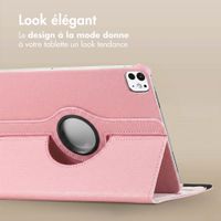 imoshion Coque tablette rotatif à 360° Apple iPad Pro 13 (2025) M5 / (2024) M4 - Rose
