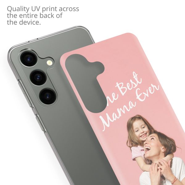 Concevez votre propre coque transparente Samsung Galaxy S24 - Transparent