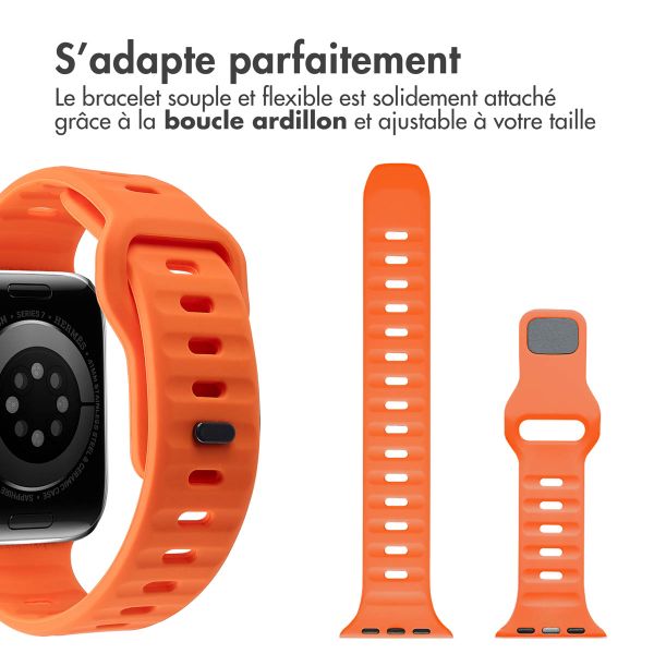 imoshion Bracelet Active Sport en silicone Apple Watch | 38/40/41/42 mm - Orange
