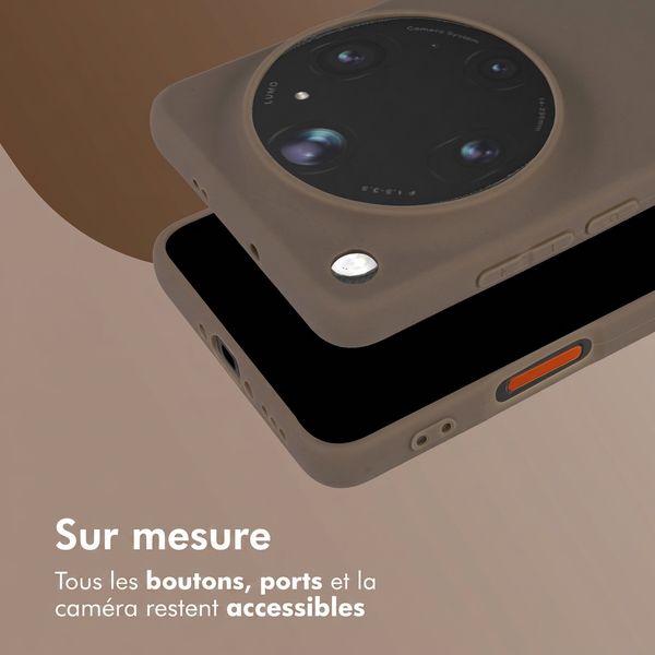 imoshion Coque Couleur Oppo Find X9 Ultra - Marron