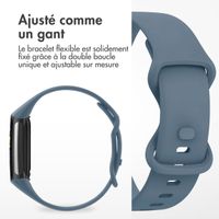 imoshion Bracelet silicone Fitbit Charge 5 / 6 - L - Official Blue