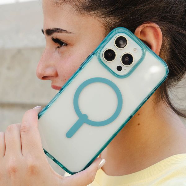 ZAGG Coque Santa Cruz Snap avec MagSafe Apple iPhone 16 Pro Max - Clear / Blue