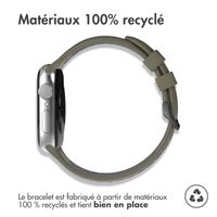 imoshion Bracelet sport en silicone avec boucle Apple Watch | 38/40/41/42 mm - Green & Black