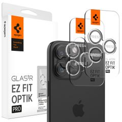 Spigen Optik Lens Protector - Protection complète de la caméra (lot de 2) Apple iPhone 15 Pro / 15 Pro Max