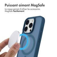 imoshion Coque Color Guard avec MagSafe Apple iPhone 16 Pro - Bleu foncé