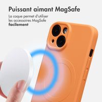 imoshion Coque Couleur avec MagSafe Apple iPhone 14 - Orange