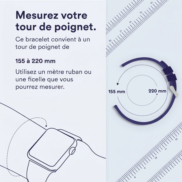 imoshion Bracelet en nylon Alpine Apple Watch | 38/40/41/42 mm - Vert