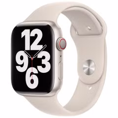 Apple Bracelet Sport Apple Watch | 38/40/41/42 mm - Taille S/M/L - Starlight