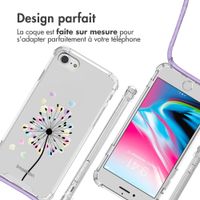 imoshion Coque Design avec cordon Apple iPhone SE (2022 / 2020) / 8 / 7 - Sandstone Dandelion