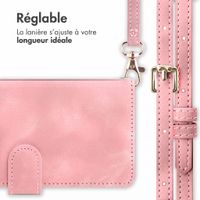 imoshion Etui de télephone portefeuille avec cordon Xiaomi Redmi Note 17 Pro Max - Rose