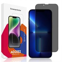 Accezz Protection d'écran en verre trempé Privacy Apple iPhone 13 Pro Max / 14 Plus