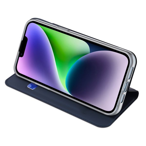 Dux Ducis Étui de téléphone Slim Apple iPhone 15 - Bleu foncé