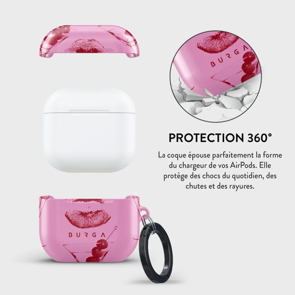 Burga Coque rigide Apple AirPods 4 - Call me