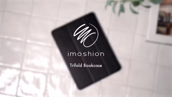 imoshion Coque tablette Trifold OnePlus Pad 4 - Noir